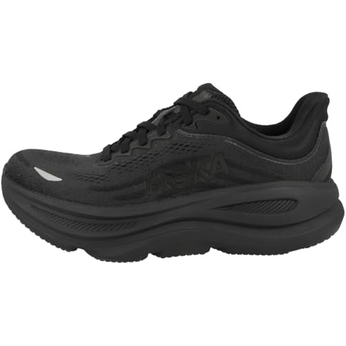 Hoka Womens Bondi 9 Running Shoes - Black/Black