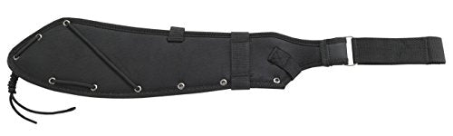 CRKT Halfachance Fixed Blade Knife with Sheath - Black, Survival Knife K920KKP