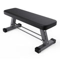 Flat Weight Bench for Home Gym - 1,000 lb Capacity, Dumbbell Storage, Easy Assembly