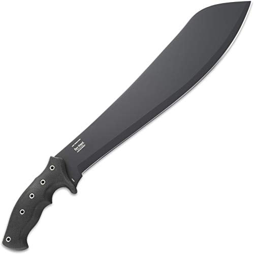 CRKT Halfachance Fixed Blade Knife with Sheath - Black, Survival Knife K920KKP