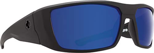 Black Polarized Wrap Sunglasses for Men & Women - Dirk Model