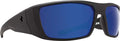 Black Polarized Wrap Sunglasses for Men & Women - Dirk Model