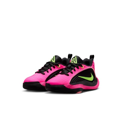 Nike Kids Giannis Immortality 5 Basketball Shoes - Big Kid Hyper Pink/Volt-Oracle Pink-Black
