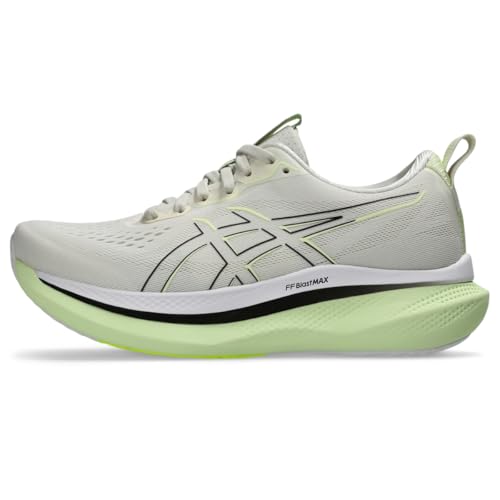 ASICS Women's Glideride Max Running Shoes - Birch/Black, Size 7