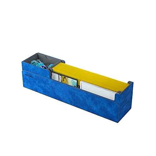 Gamegenic Lair 400+ Convertible Deck Box Blue - Holds 400 Double-Sleeved Cards