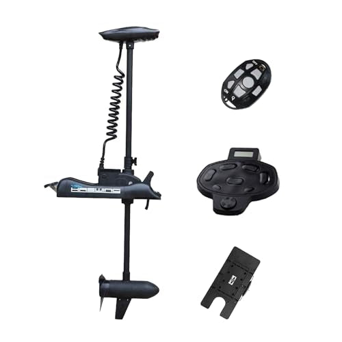 Haswing Cayman 12V 55lb Bow Mount Electric Trolling Motor for Bass Fishing Boats