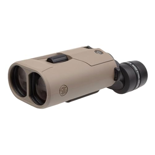 SIG SAUER Zulu6 FDE HDX 16x42mm Roof Prism Binocular with OIS Image Stabilization