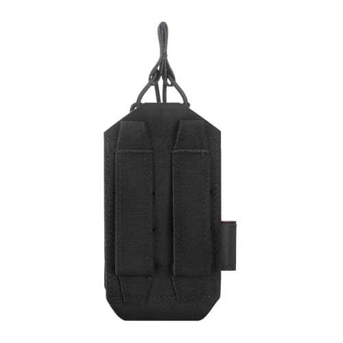 Tactical Radio Holster Holder Black 3x1x6 Inch Adjustable Molle System