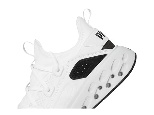 Puma Mens Softride Frequence Shoes - White & Feather Gray, Size 8