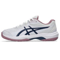 Kids Tennis Shoes - ASICS Gel-Game Grade School White Blue 4.5 Big Kid