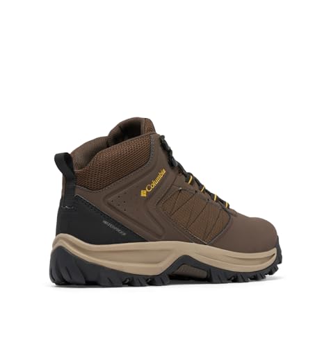 Men's Waterproof Hiking Boots - Transverse Hike, Cordovan & Golden Yellow