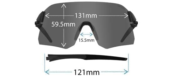 Tifosi Rail Rimless Shield Sunglasses for Cycling and Baseball - Matte Black Red Fototec