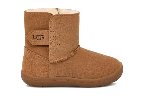 UGG Kids Keelan II Toddler Boots Chestnut 10 with UGGplush™ Lining & SunshineFlex™ Outsole