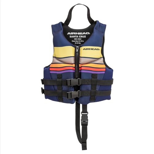 Child Santa Cruz Life Vest - USCG Approved Neolite Kwik Dry Swim Vest for Kids