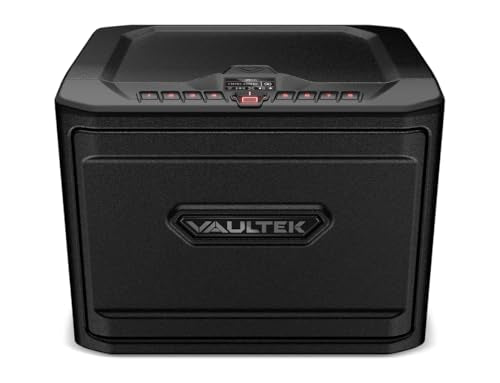 High Capacity Biometric Handgun Safe with WiFi & Auto-Open Door – Secure Smart Safe for Multiple Pistols