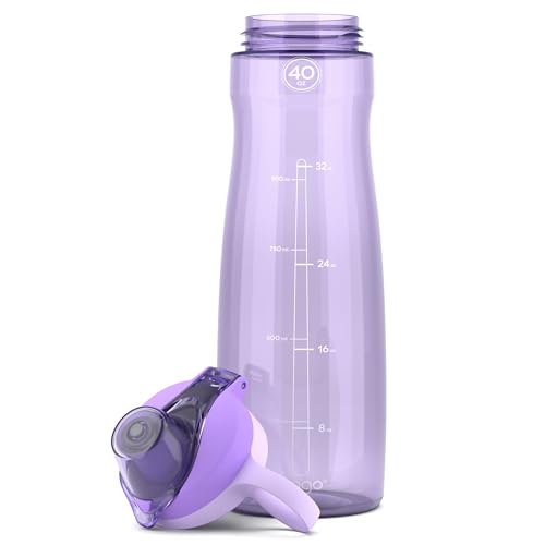 40oz Leak-Proof Water Bottle with Chug Lid & Carry Loop - Lilac