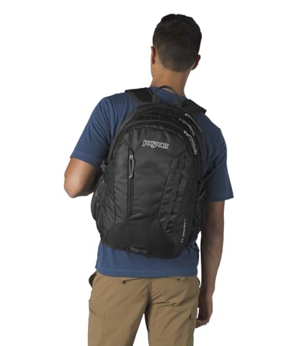 JanSport 32L Agave Hiking Backpack with 15-In Laptop - Black