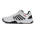 K-Swiss Men's Court Express 2 Tennis Shoes - White Black Mars Red 10