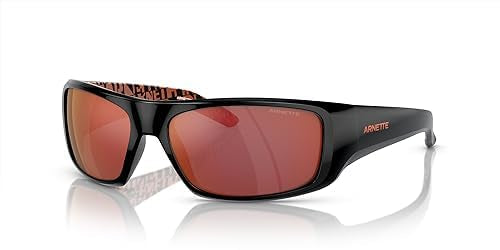 ARNETTE Sunglasses AN 4182 29166Q Hot Shot Black Grey Mirror Ora