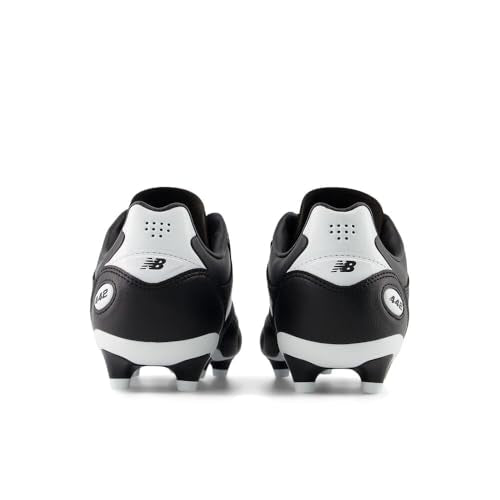 New Balance 442 Pro FG V3 Soccer Cleats Unisex Wide Options Black/White
