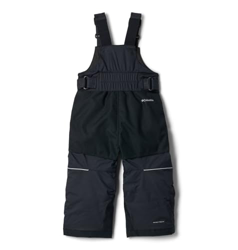 Columbia Kids Waterproof Insulated Snow Bibs - Adventure Ride II, Small/Black