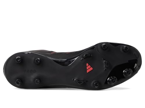 adidas Copa Pure 3 League Soccer Cleats Unisex-Adult 10.5 Women / 9.5 Men Black Carbon Red