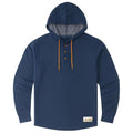 Field & Stream Men's Double Reed Hoodie XL Navy Blue Thermal Casual Sweatshirt