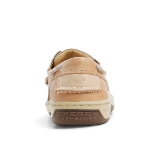 Sperry Men’s Billfish 3-Eye Leather Boat Shoes - Light Brown, Size 11