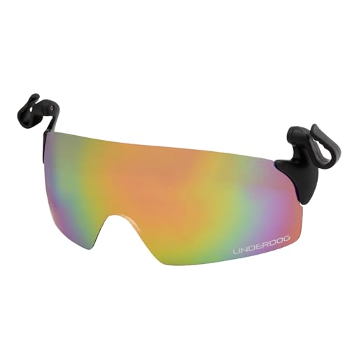 Underdog Rocky Clip-On Sunglasses Aurora Coral Polarized Slim