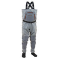Frog Toggs Hellbender Waterproof Chest Waders - Stockingfoot, Slate Gray, Large