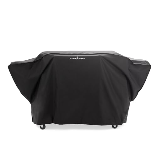 Camp Chef Gridiron 36 Patio Grill Cover - Heavy Duty Weather-Resistant Black
