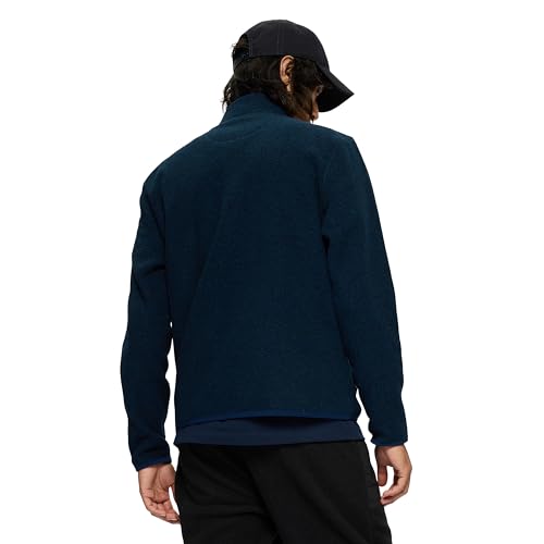 Merrell Men's Jungle Fleece Jacket Large Navy Night Full-Zip Outdoor Wear