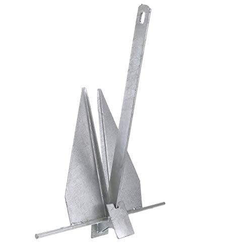 Seachoice Deluxe Galvanized Steel Anchor for Boats 31-35 Feet - Hot-Dipped