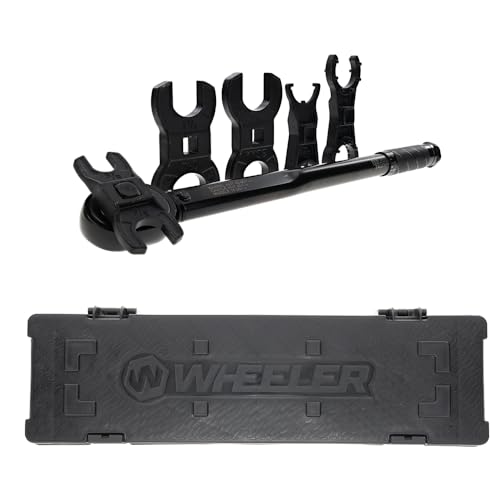 Wheeler XL Fat Wrench Set with Crowfoot Wrenches & Carry Case — Gunsmithing Tool Kit