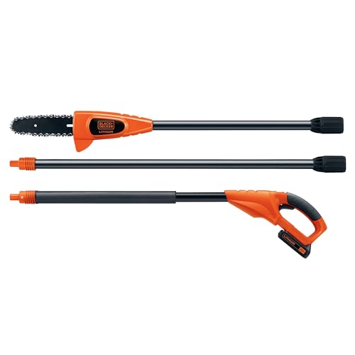 20V MAX Cordless Pole Saw Kit with Battery & Charger - 14-Inch, Includes Oil & Wrench