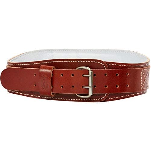 Schiek Sports 2004 Leather 4 3/4" Weight Lifting Belt - Comfortable Weightlifting Belt