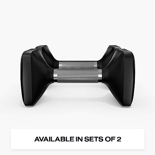 Peloton D. 20lb Cast Iron Dumbbells with Urethane Coating & Non-Slip Handles - Ergonomic Pair