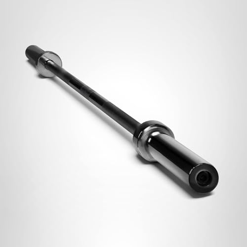 CAP Barbell 6-Foot Solid Olympic Bar, Black (2-Inch)