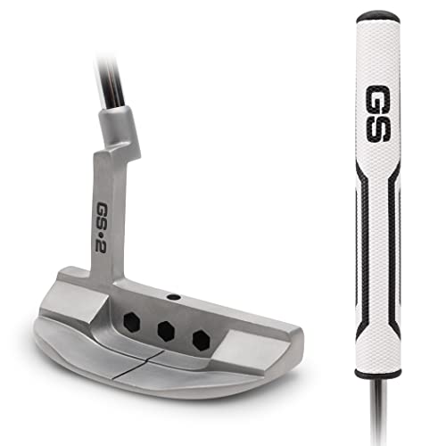 GoSports GS2 Tour Golf Putter with Oversized Grip - 34" Right-Handed Mallet