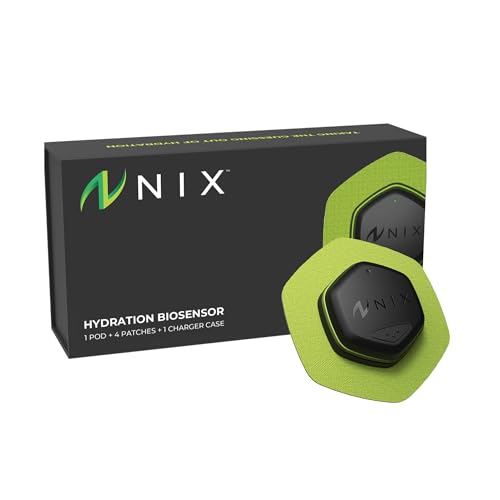 NIX Hydration Biosensor Kit for Athletes - Sweat Sensor & Real-Time Hydration Data