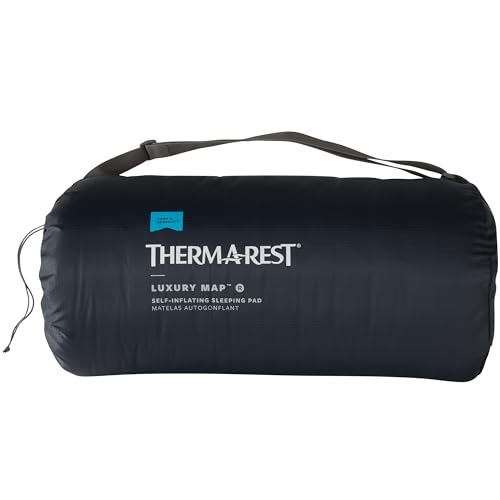 Self-Inflating Foam Camping Sleeping Pad Large - 25 x 77 Inches with Updated Storage Bag