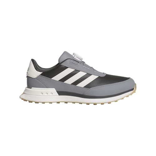 adidas Men's S2g Spikeless Boa Golf Shoes 10.5 Carbon White Grey