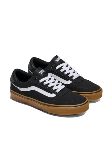 Vans Brooklyn LS Sneakers for Men - Canvas Black/Gum, Court Style