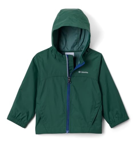 Columbia Youth Glennaker Rain Jacket - Rain Forest, Size 2