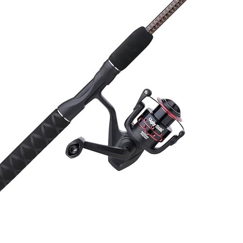 Ugly Stik GX2 Spinning Reel & 6'6" Medium 2-Piece Fishing Rod Combo - New Model, 35 Size Reel
