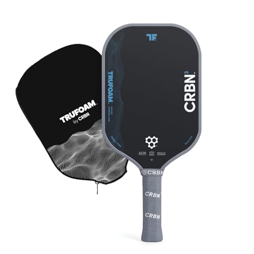 CRBN Pickleball Paddle - TruFoam Waves Elongated Model 14mm Power Control