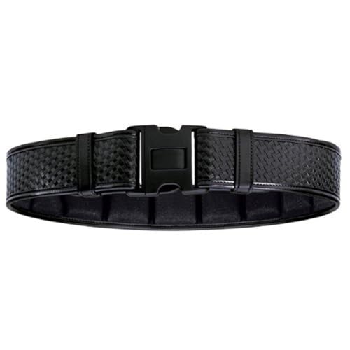 Bianchi 7955 ErgoTek Duty Belt Black Basketweave 44-46 - 2.25 Inch Width