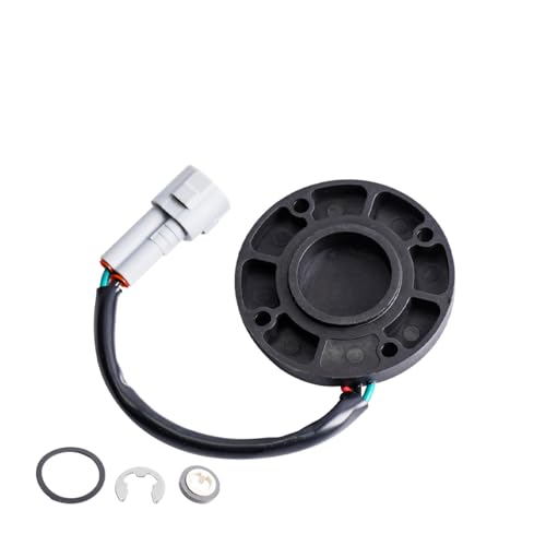 SPJIUQI JU2-H1670-20-00 Golf Cart Speed Sensor w/Speed Sensor Magnet JU2-H181K-20-00 for Yamaha G22 G29 Drive YDRE Electric Carts w/Hitachi Motors JU2-H1670-22-00 JU2-H1670-21-00