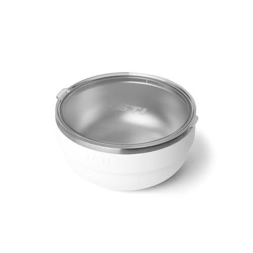 YETI Rambler Insulated Stainless Steel Bowl with Lid - 4.5 Quart White