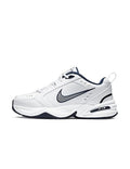 Nike Men's Air Monarch IV Cross Trainer 11X-Wide White Silver